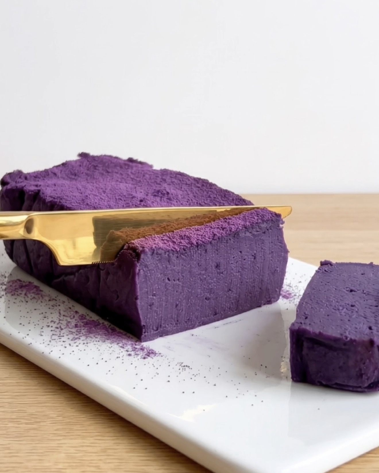 Ube Tofu Fudge Brownies (Guilt-Free & High Protein)