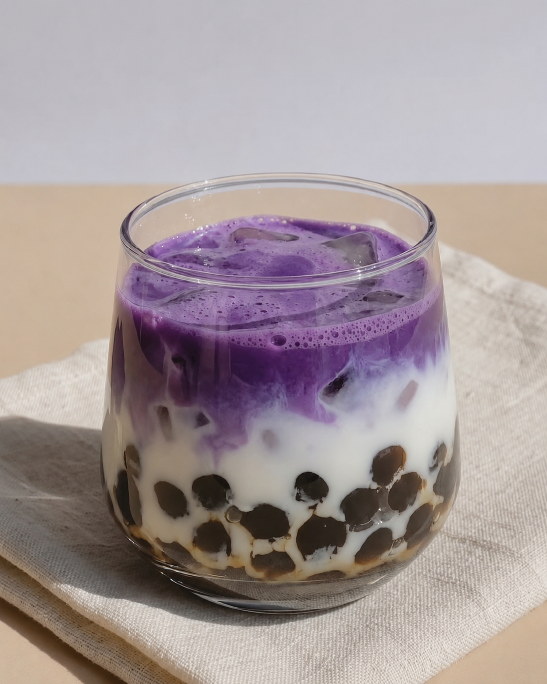 Ube Bubble Tea Recipe (Ube Boba)