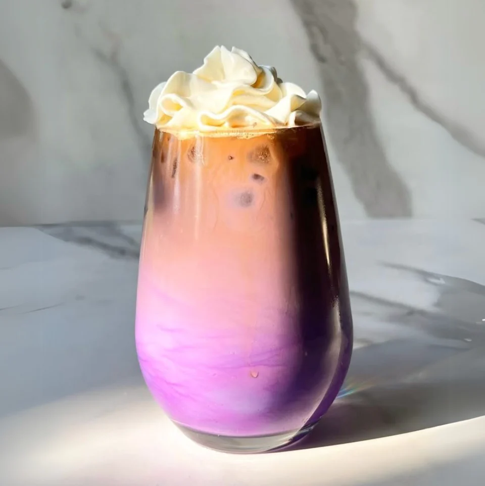 Ube Dalgona Whipped Coffee Recipe